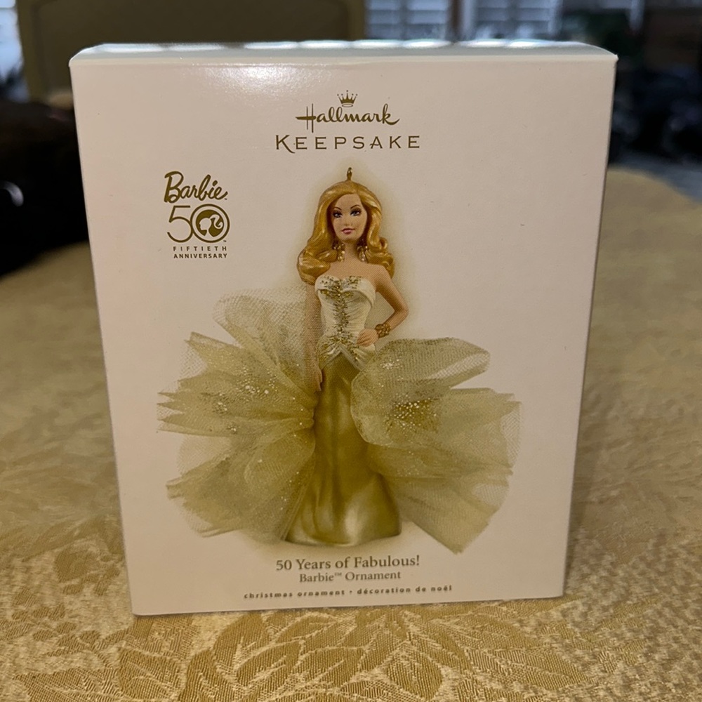 Hallmark Ornament 50 Years of Fabulous! Barbie